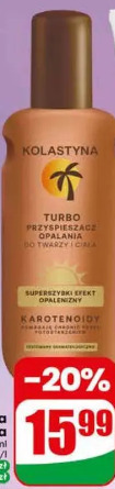 Turbo przyspieszacz opalania Kolastyna