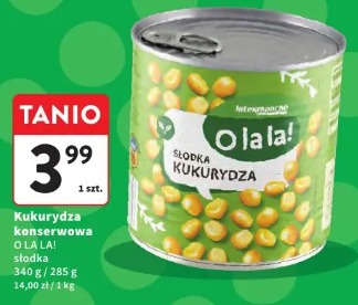 Kukurydza konserwowa O LA LA!
