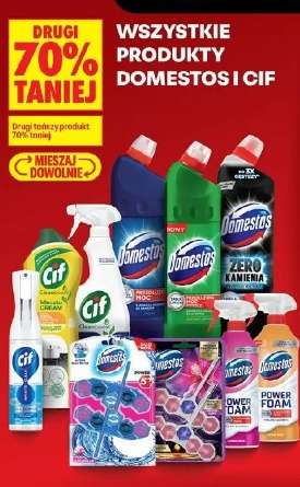 Wszystkie produkty Domestos i Cif
