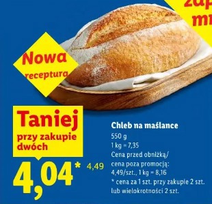 Chleb na maślance