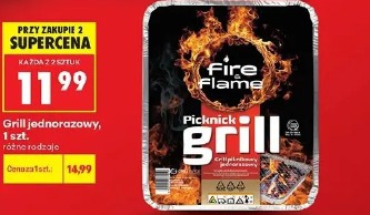 Grill jednorazowy, 1 szt. różne rodzaje