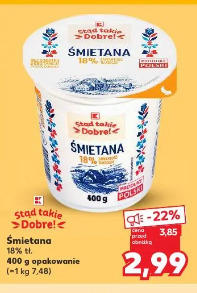 Stąd takie Dobre! Śmietana 18% tł.
