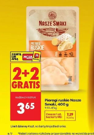 Pierogi ruskie Nasze Smaki
