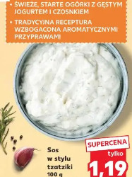 Sos w stylu tzatziki