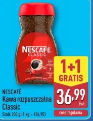 Nescafe Classic Kawa rozpuszczalna Classic