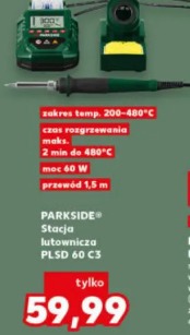 Parkside Stacja lutownicza PLSD 60 C3