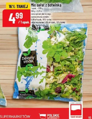 Mix sałat z botwinką