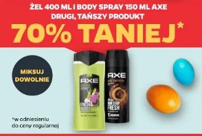 Żel 400ml Body spray 150ml AXE