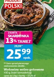 Wołowina wolno gotowana