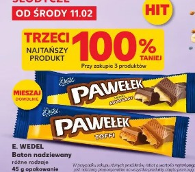 E. Wedel Pawełek Baton nadziewany