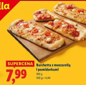 Barchetta z mozzarellą i pomidorkami