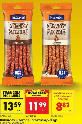 Kabanosy pieczone Tarczyński
