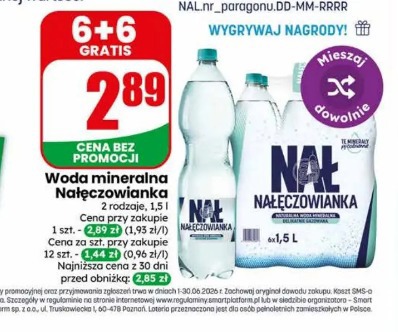 Woda mineralna Nałęczowianka