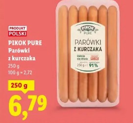 Pikok Pure Parówki z kurczaka