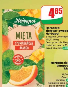 Herbatka ziołowo-owocowa Herbapol