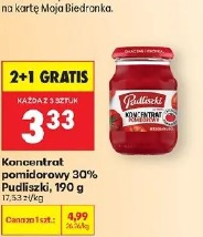 Koncentrat pomidorowy 30% Pudliszki