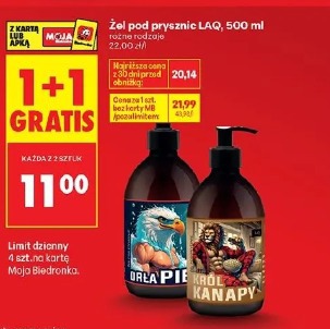 Żel pod prysznic LAQ, 500 ml
