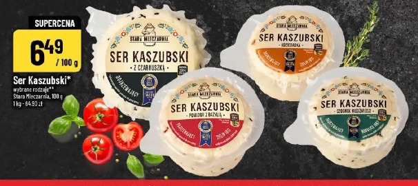 Ser Kaszubski z czarnuszką Stara Mleczarnia