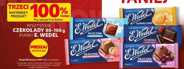 Czekolady marki E. Wedel