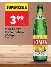 Łomża piwo Łomża Radler cytryna