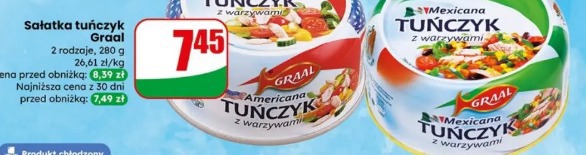 Sałatka tuńczyk Graal