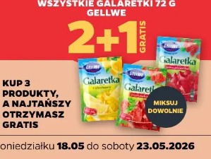 Wszystkie galaretki 72 g Gellwe