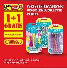 Wszystkie maszynki do golenia Gillette Venus