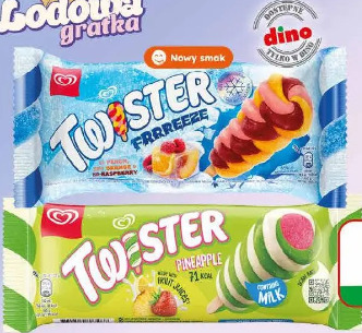 Lody na patyku Twister