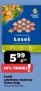 Łosoś sałatkowy wędzony Fisher King