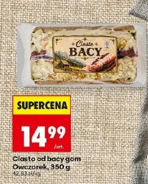 Ciasto od bacy gom Owczarek