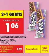Herbatniki mleczny Papita