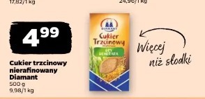 Cukier trzcinowy nierafinowany Diamant