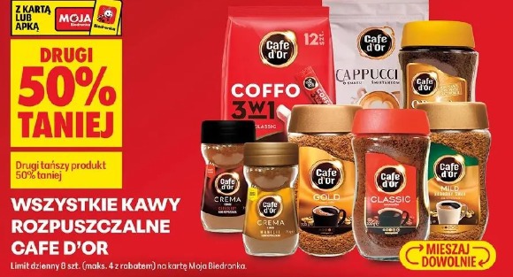Wszystkie kawy rozpuszczalne Cafe d'Or