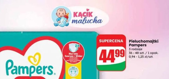 Pieluchomajtki Pampers