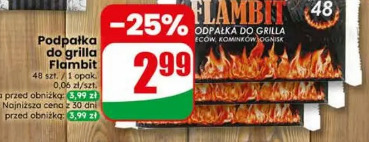 Podpałka do grilla Flambit