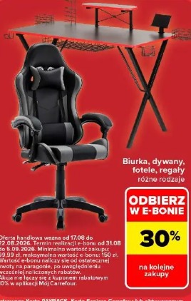 Biurka, dywany, fotele, regały