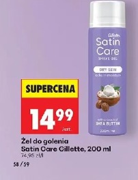 Żel do golenia Satin Care Gillette
