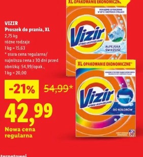 VIZIR Proszek do prania, XL
