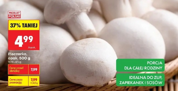 Pieczarka, opak. 500g