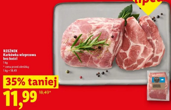 Rzeźnik Karkówka wieprzowa bez kości