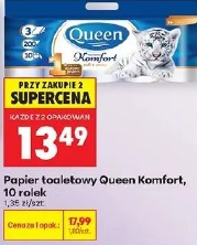 Papier toaletowy Queen Komfort