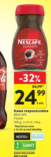 Kawa rozpuszczalna NESCAFE Classic