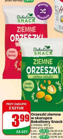 Orzeszki ziemne w skorupce Bakaliowy Snack