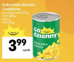 Kukurydza złocista Codzienny