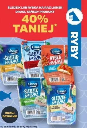 Śledzik lub Rybka na raz Lisner