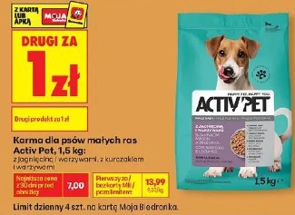 Karma dla psów małych ras Activ Pet