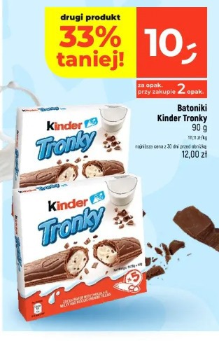 Batoniki Kinder Trony