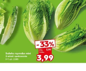 Sałata rzymska mini