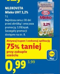 Mlekovita Mleko UHT 3,2%