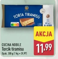 Cucina Nobile Torcik tiramisu